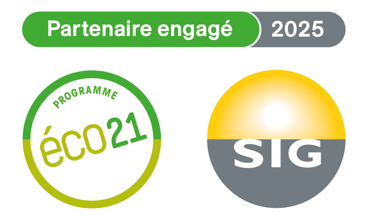 Logo éco21 2025 couleur - À propos : AFM SA, spécialiste en solutions énergétiques à Genève. Installation & maintenance de pompes à chaleur, panneaux solaires & climatisation.