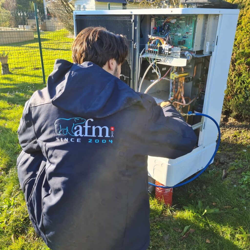 Entretien de pompe à chaleur à Genève – AFM Énergie, service complet & dépannage
