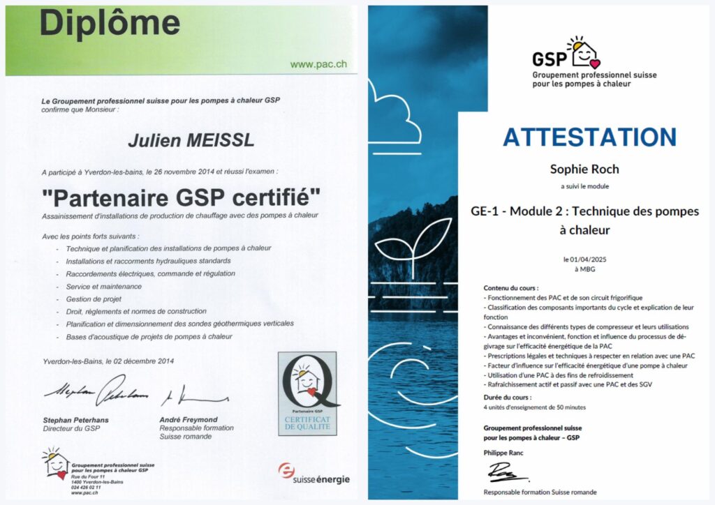 Diplôme du GSP - Partenaire GSP certifié